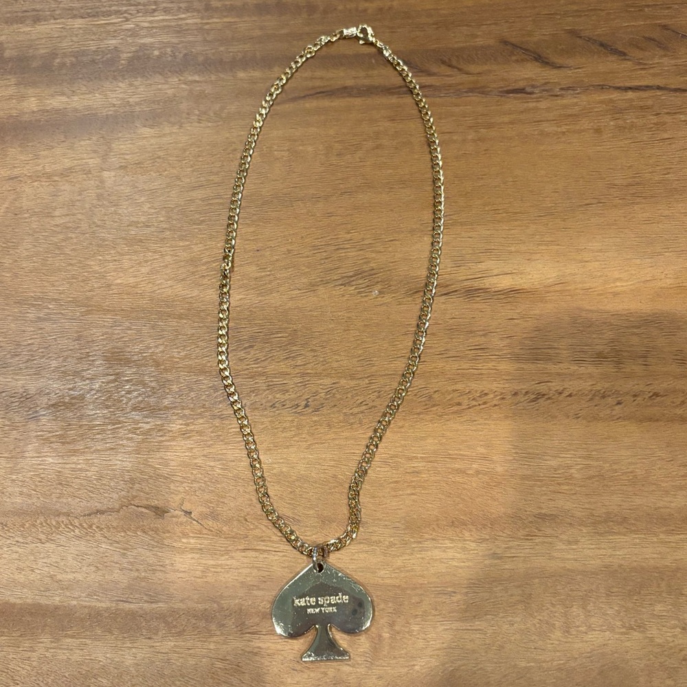 Kate Spade Gold Pendant Necklace